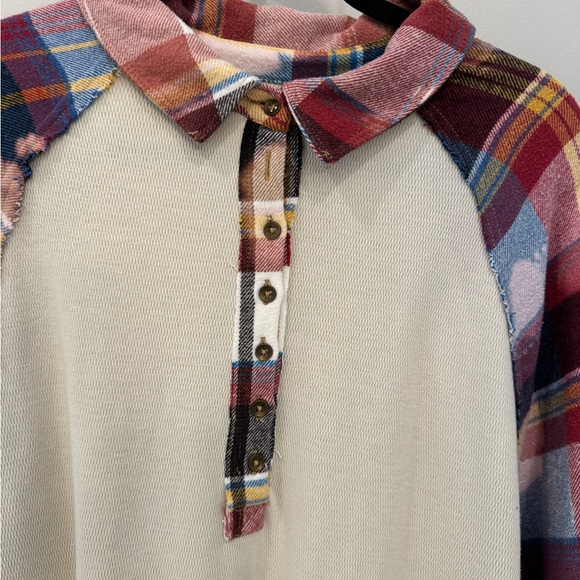 We The Free Multicolor Plaid Shirt - Picture 2 of 7